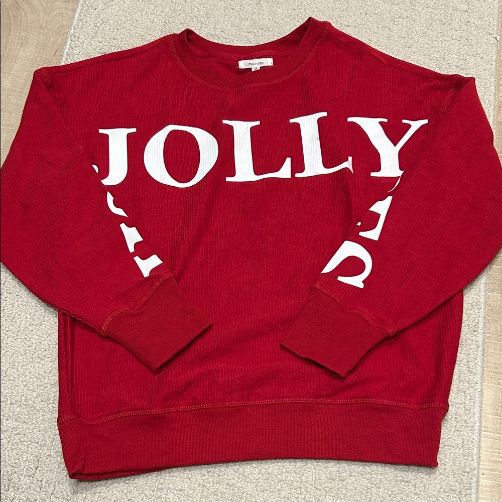 Maurice’s holiday shirt!